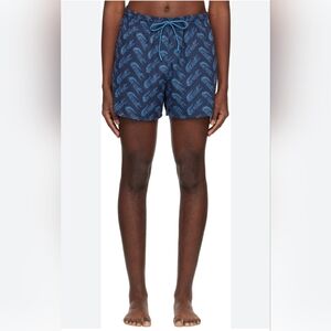 $90 Lacoste Mens Logo-Print Swim Shorts